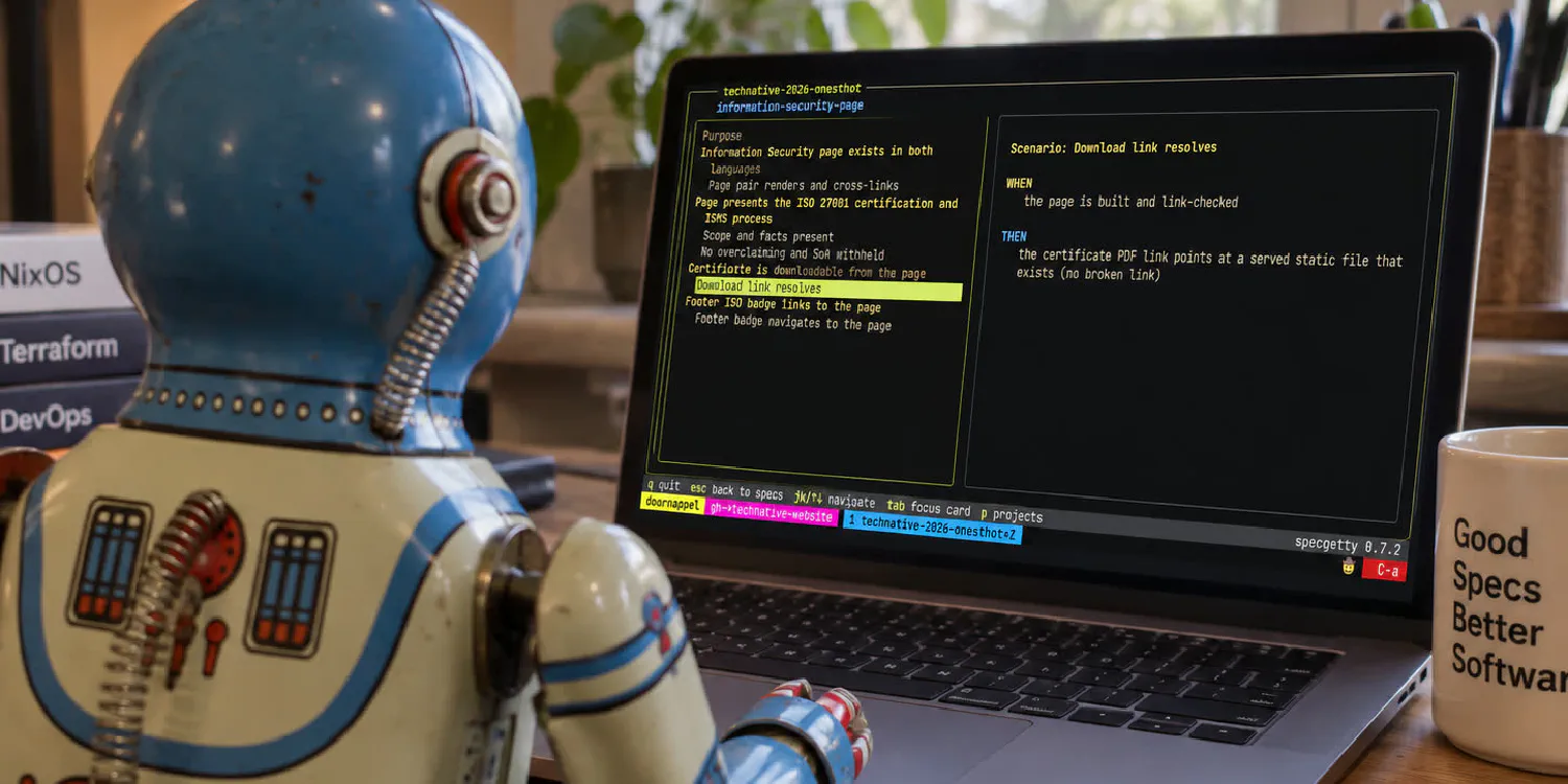 Specs lezen gaat sneller dan code lezen: met specgetty gaat het nóg sneller