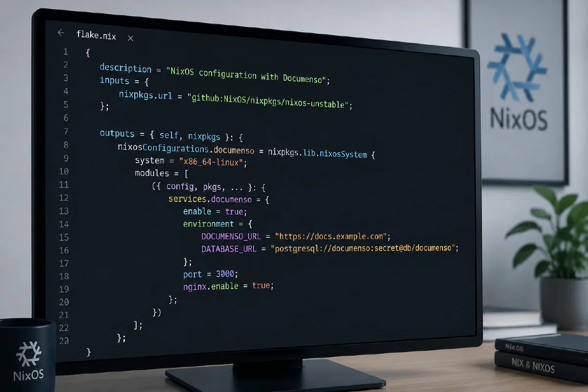 Voorstel: NixOS-configuratiebestand en rebuild in terminal