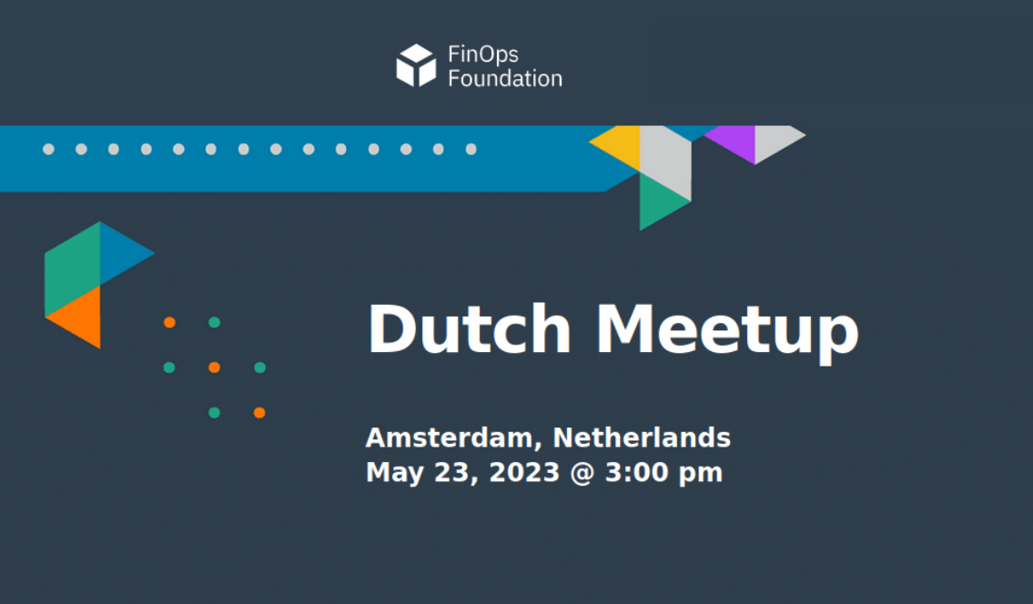 Dutch FinOps meetup Spring 2023